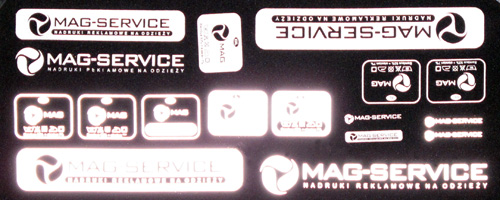 Odblaskowy termotransfer Wrocław